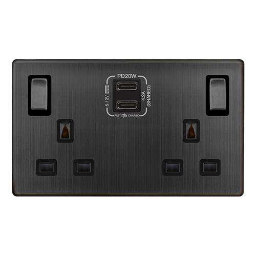 13A 2G C USB SFBS GY