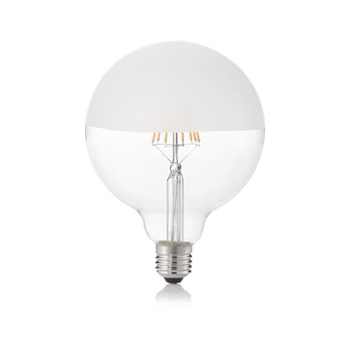 E27 GLOBO D125 08W 3000K CRI80 SATIN MEZ