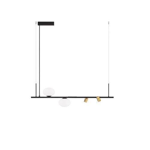 Sandy Black Metal & Glass LED · 10 Watt