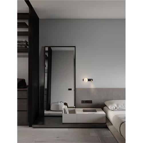 Sandy Black Metal & Glass LED G9 1x5Watt