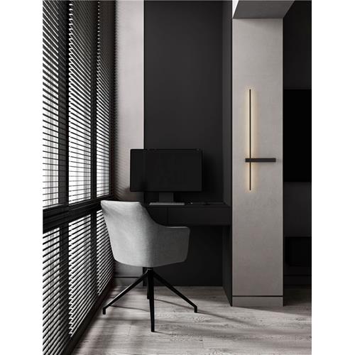 Sandy Black Aluminium & Acrylic LED 5Wat