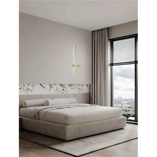 Brass Gold Aluminium & Acrylic LED 5Watt