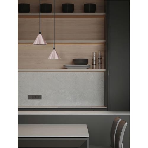 Oxide Coffee & Black Aluminium LED MR16/