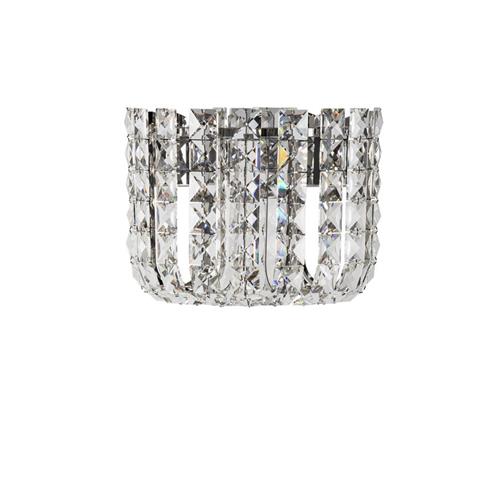 Chrome Metal & Crystal LED 12Watt 220-24