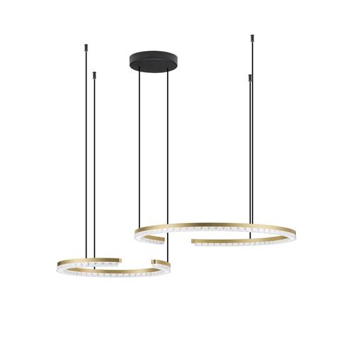 Triac Dimmable  Gold Aluminium & Prismat