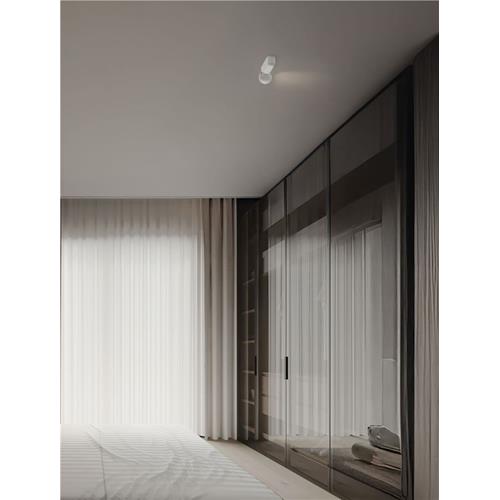 Sandy White Aluminium  LED 7Watt 220-240