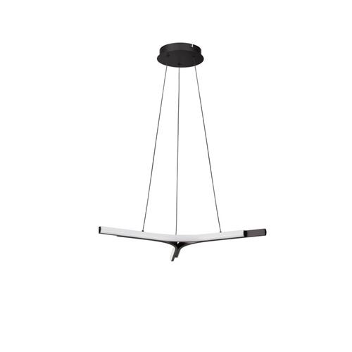 Triac Dimmable Matt Black Aluminium & St