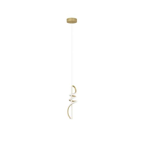 Triac Dimmable Gold Metal & Acrylic LED