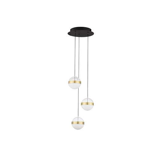 Triac Dimmable Matt Black Aluminium  Bra