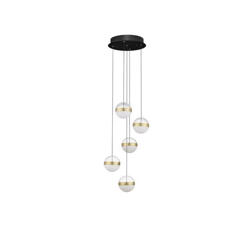 Triac Dimmable Matt Black Aluminium  Bra