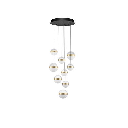 Triac Dimmable Matt Black Aluminium  Bra