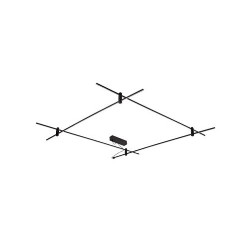 Magnetic Cube Structure Sandy Black Alum