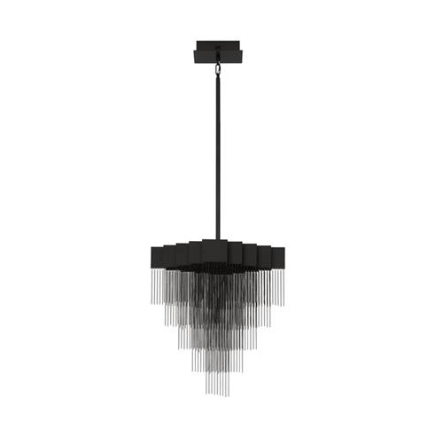 Triac Dimmable Matt Black Steel & Alumin