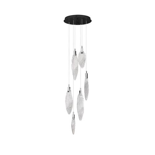 Triac Dimmable Matt Black & Chrome Steel