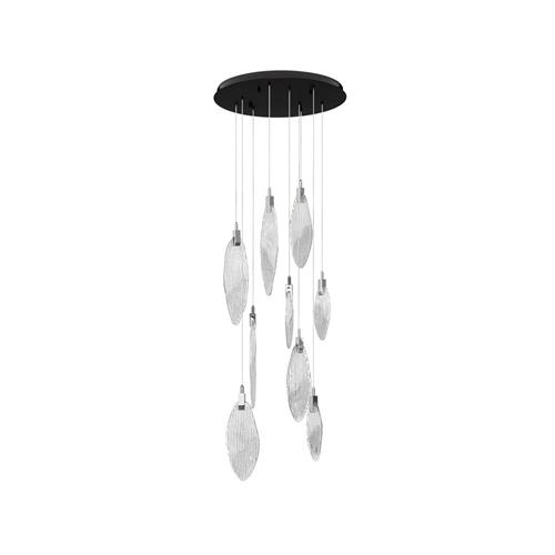 Triac Dimmable Matt Black & Chrome Steel