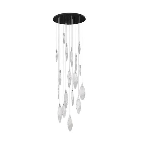 Triac Dimmable Matt Black & Chrome Steel
