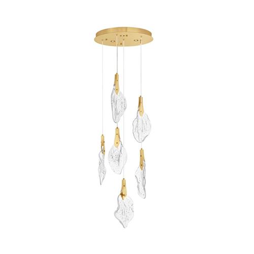 Triac Dimmable Gold Steel & Clear Handma