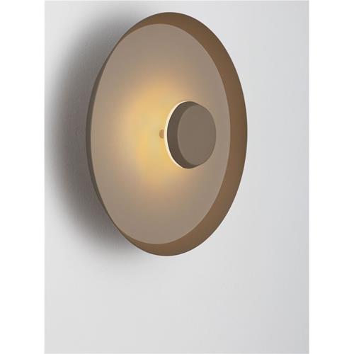 Brown Steel, Aluminium & Acrylic LED 6Wa