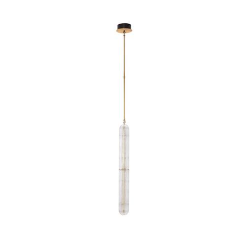 Triac Dimmable Antique Brass Metal & Str