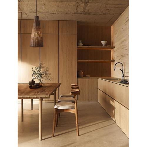 Brown Rattan  Sandy Black Steel Base &