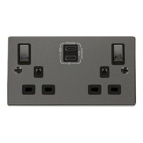 13A 2G C USB VPBN BK