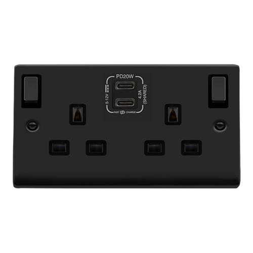 13A 2G C USB VPMB BK