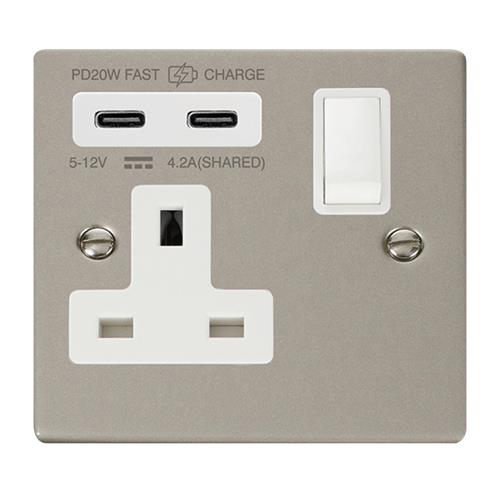 13A 1G C USB VPPN WH