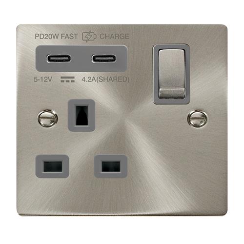 13A 1G C USB VPSC GY