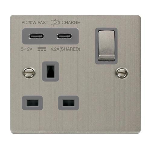 13A 1G C USB VPSS GY