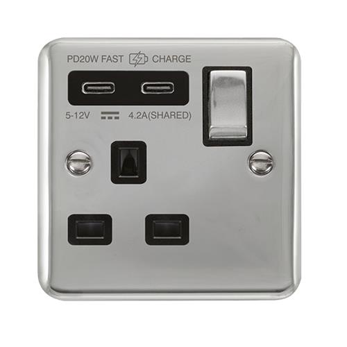 13A 1G C USB DPCH BK