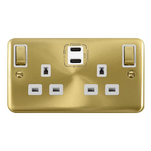 13A 2G C USB DPSB WH