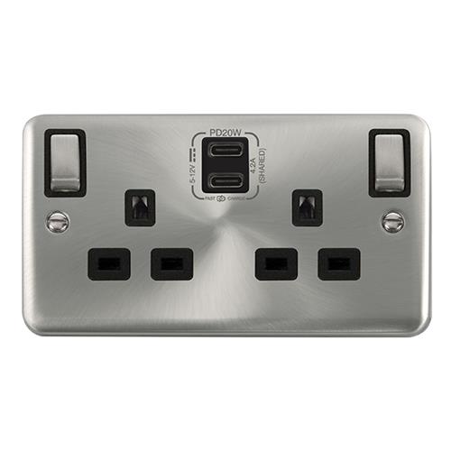 13A 2G C USB DPSC BK