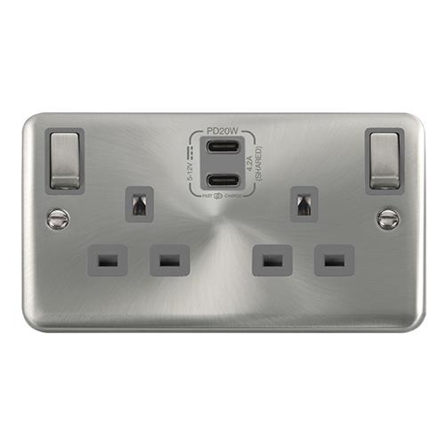 13A 2G C USB DPSC GY