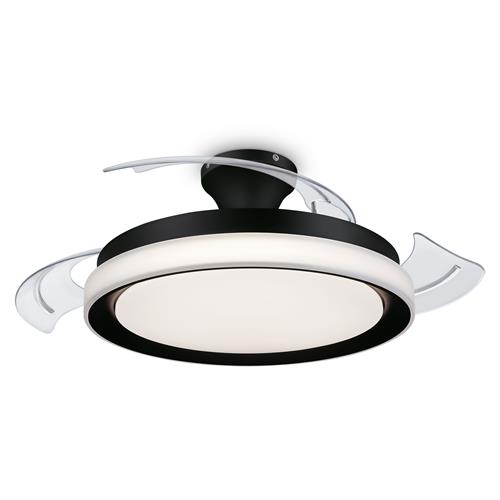 BLISS DC FAN CEILING 28W+35W TW BLK
