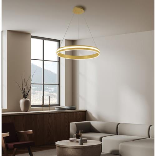 Suspended Light Gold Nesos