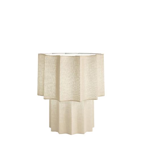 Table Light Off-white Wavy