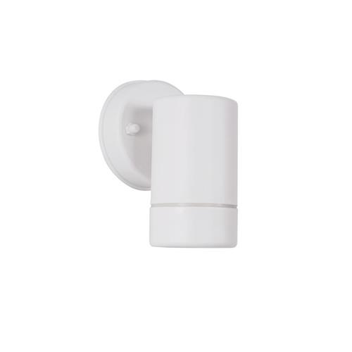 White ABS Glass Diffuser LED GU10 1x10 W
