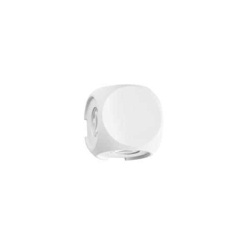Sandy White Aluminium & Glass Osram LED
