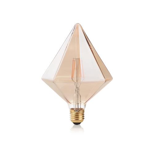 E27 PYRAMID 4W 1800K AMBRA