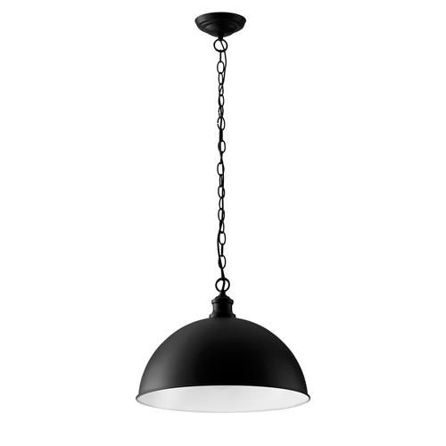 SOSPENSIONE CHARLESTON NERA 1XE27 38X120