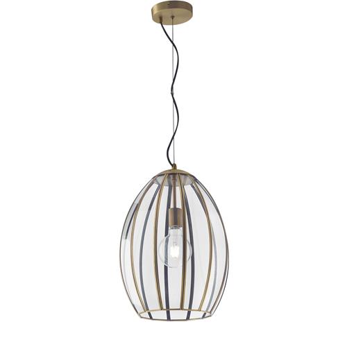 SOSPENSIONE CHESTER RASPARENTE/OTTONE 1X