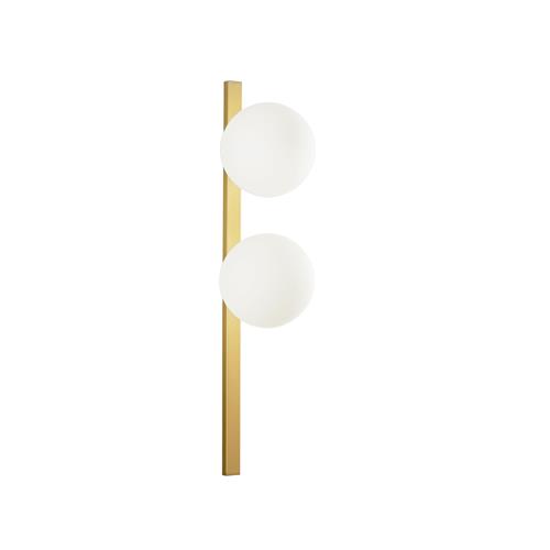 APPLIQUE ENOIRE ORO 2XE14 14X14X60CM