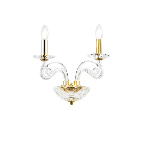 APPLIQUE EPOQUE ORO 2XE14 36X23X31CM