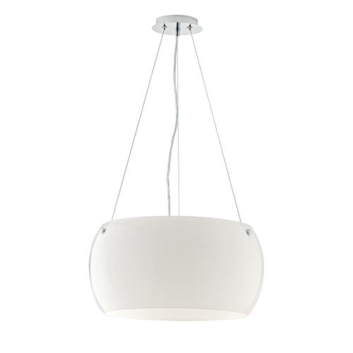 SOSPENSIONE EQUATORE BIANCO 3XE27 40XX40