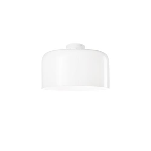 PLAFONIERA GIBUS BIANCA 1XE27 35X35X23CM