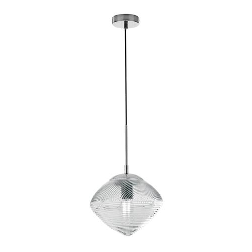 SOSPENSIONE GREENWICH PRISMA CROMO/ACQUA