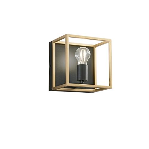 APPLIQUE KIMERA NERA/ORO 1XE27 20X20X22,