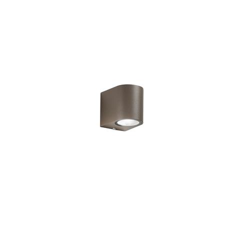 APPLIQUE ONE CORTEN 1XGU10 IP54 6,7X9,3X