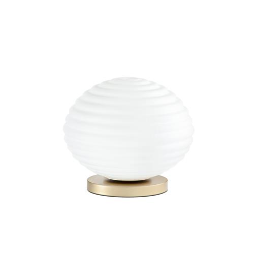 LUMETTO RIPPLE ORO 1XE27 32X32X28CM