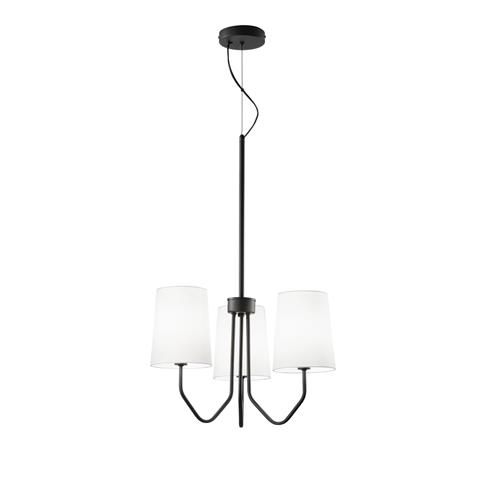 SOSPENSIONE SALLY NERA 3XE14 50X150CM